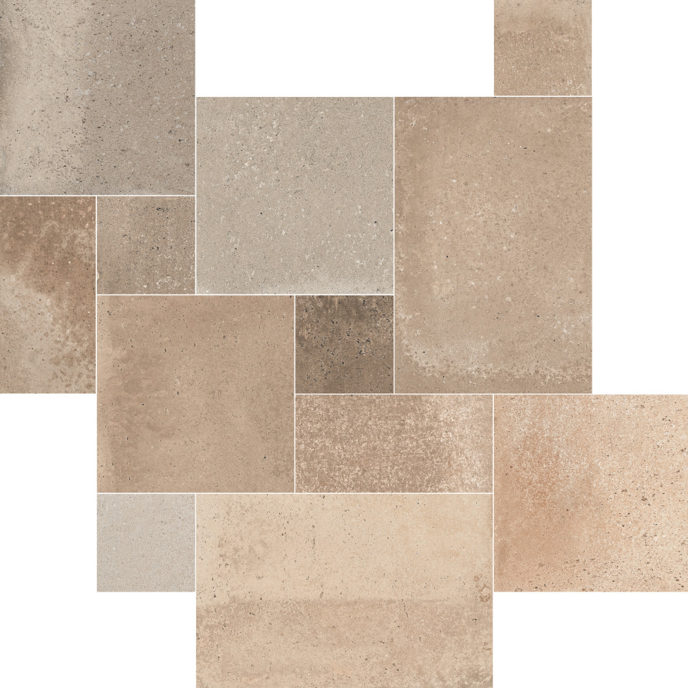 Sample – Adagio Taupe Modular Porcelain Floor and Wall Tile