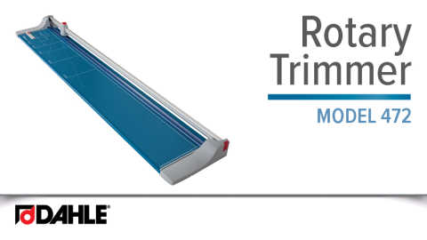 Dahle 472 Premium Rotary Trimmer Video