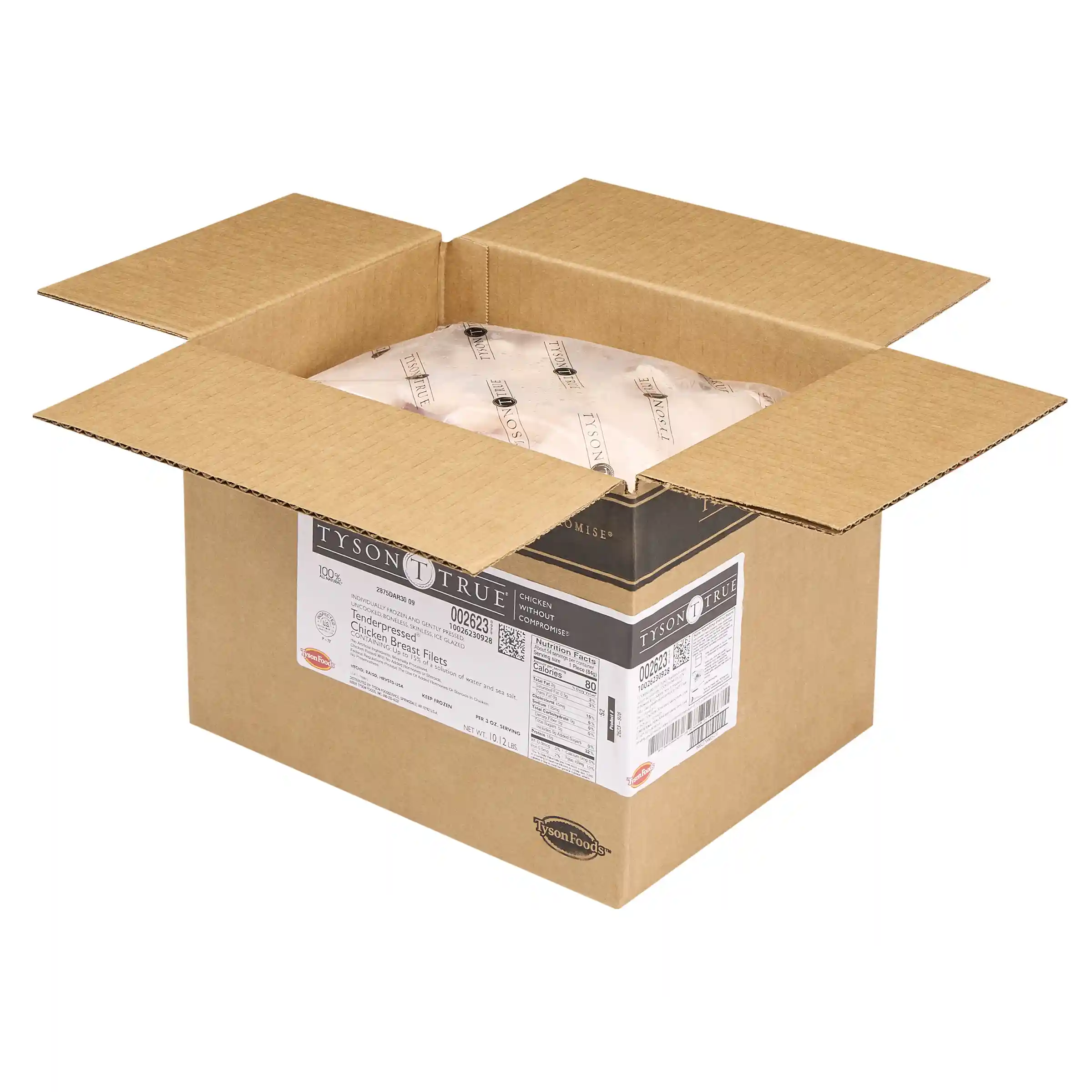 Tyson True® Tenderpressed® IF Unbreaded Boneless Skinless Chicken Breast Filets, 3 oz._image_4