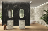 Anima Wonder Glacier 24x48 and 48x110, and Nightfall 48x110