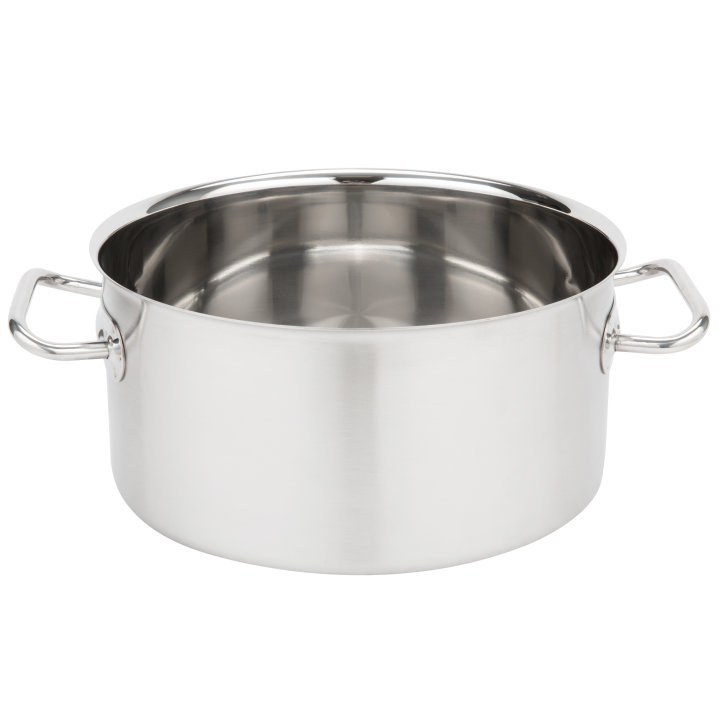 9-quart Intrigue® stainless steel sauce pot in mirror finish
