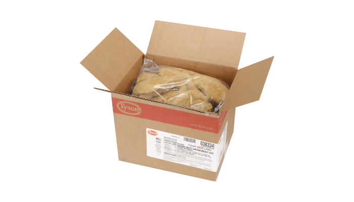 Tyson Red Label® Uncooked Golden Crispy Chicken Breast Filet Fritters, 5 oz._image_4