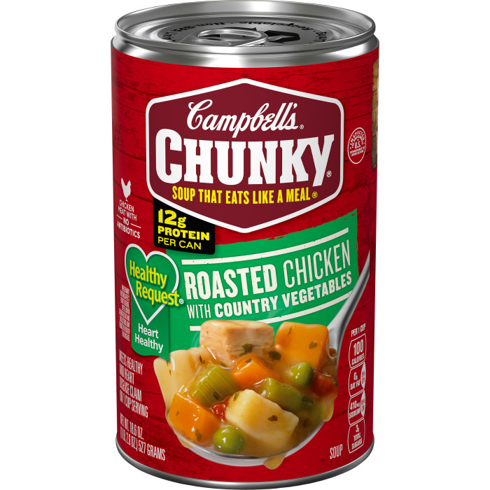 Roasted Chicken with Country Vegetables Soup