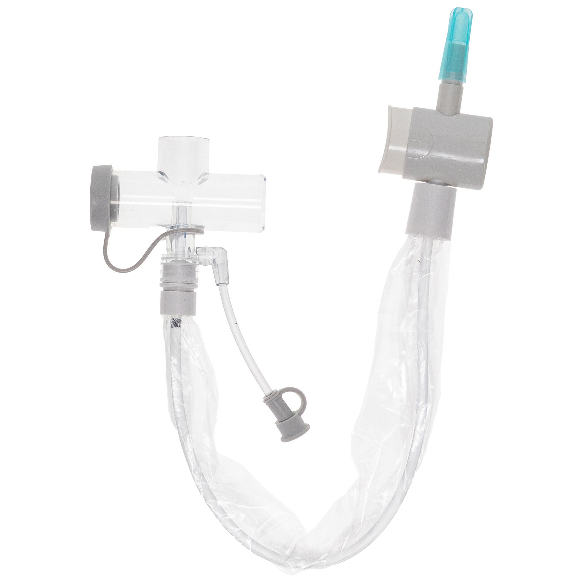 Kimvent® T-Piece Style Closed Suction Catheter, Tracheostomy Type, 12" Length