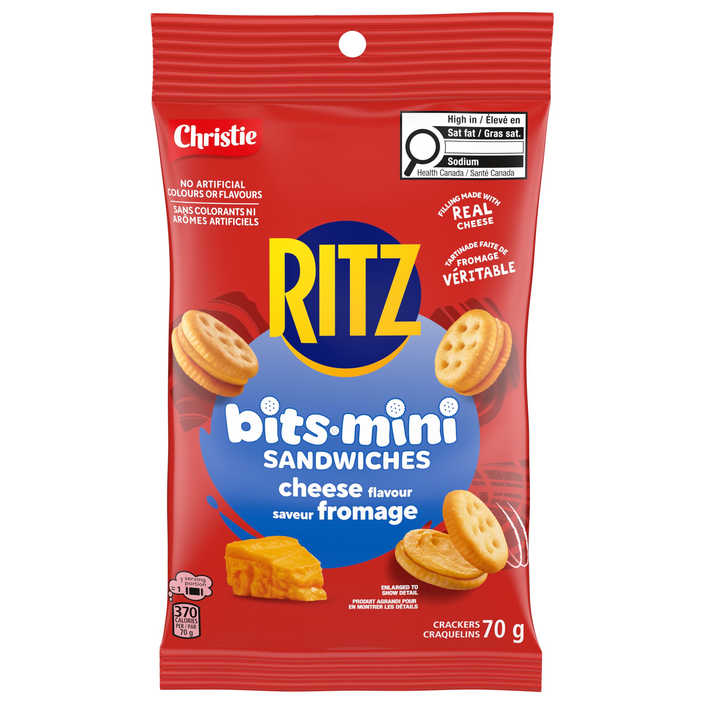 RITZ BITS Sandwiches Cheese, 70 g