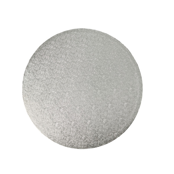 16" Round Silver Foil Cake Board