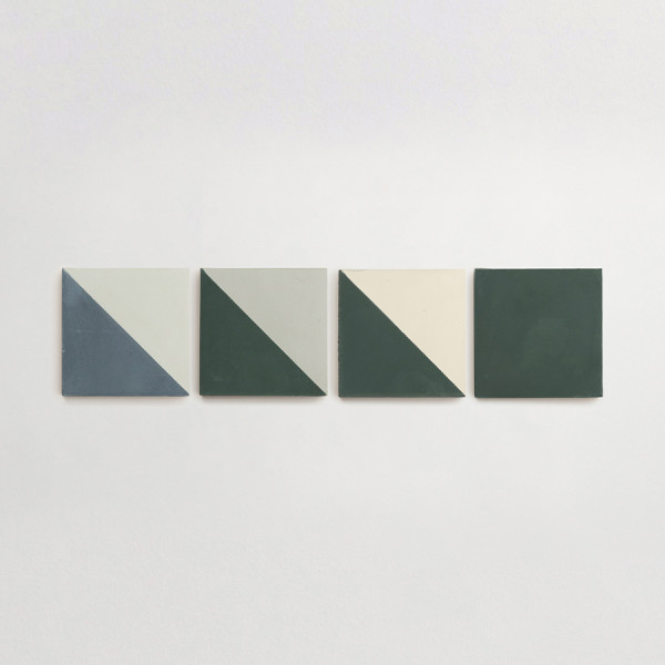 cement: clé + serena dugan | agua mural | abyss, celadon, forest + paste | sample 