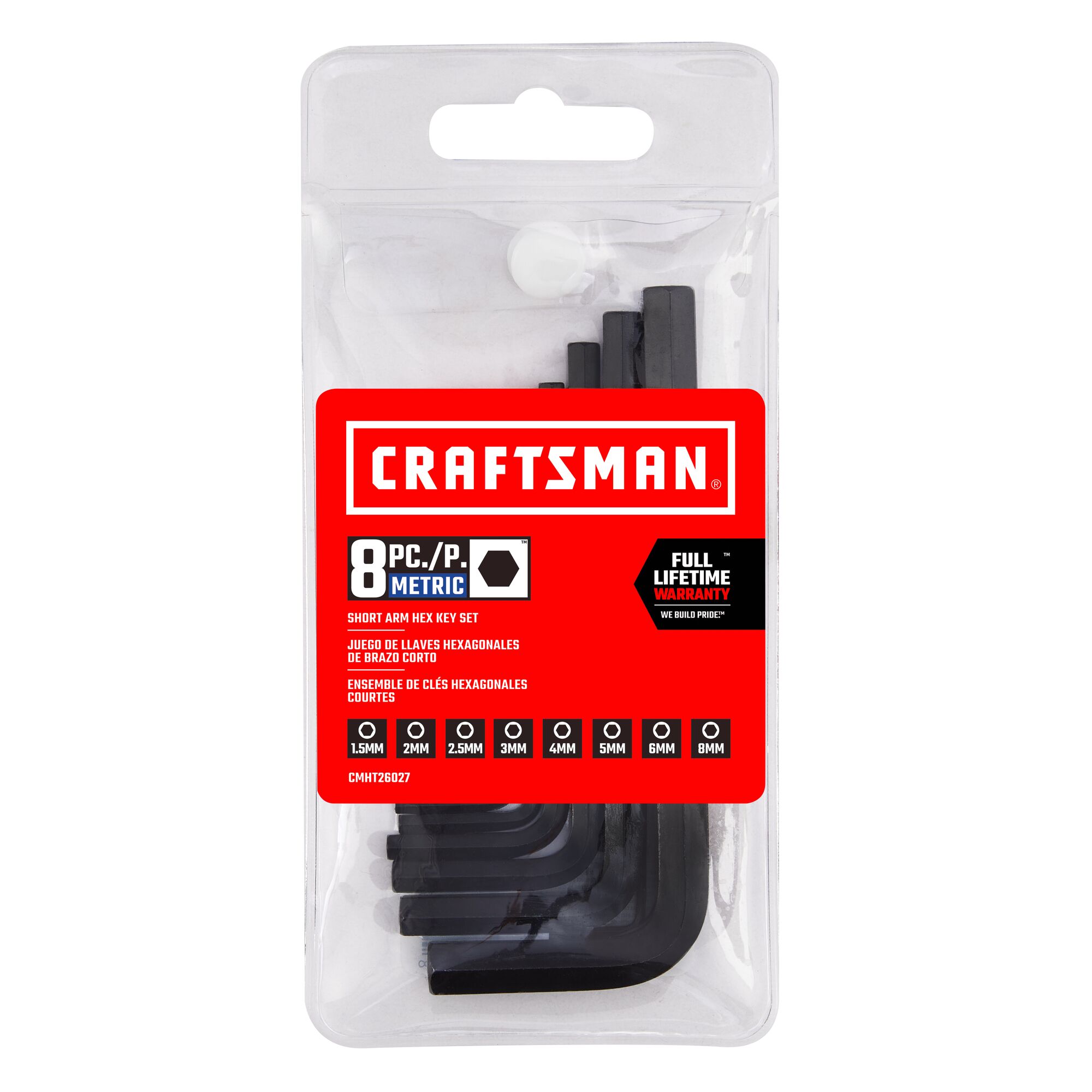 View of CRAFTSMAN Screwdrivers: Hex Keys packaging