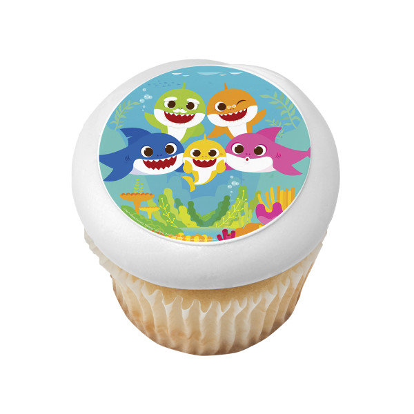 Baby Shark Ruling the Sea PhotoCake® Edible Image®