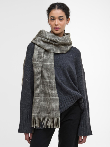 Noelle Reversible Check Scarf Noelle Reversible Check Scarf