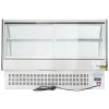 48-inch-wide 120-volt curved front Cayenne® refrigerated drop-in display case with rear access