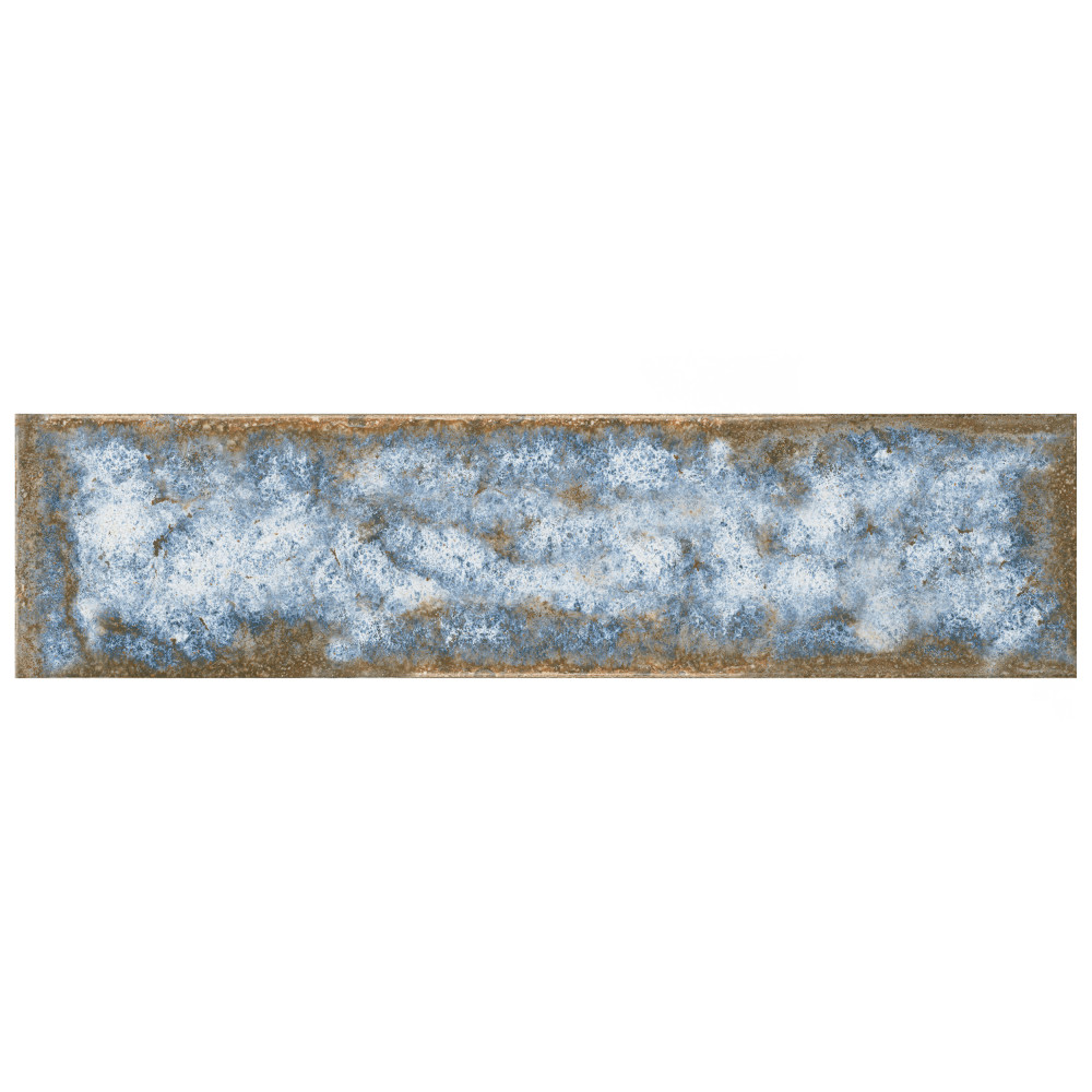 Gaudi React Brick Marina 2-3/8 in. x 9-3/4 in. Porcelain Floor and Wall Tile