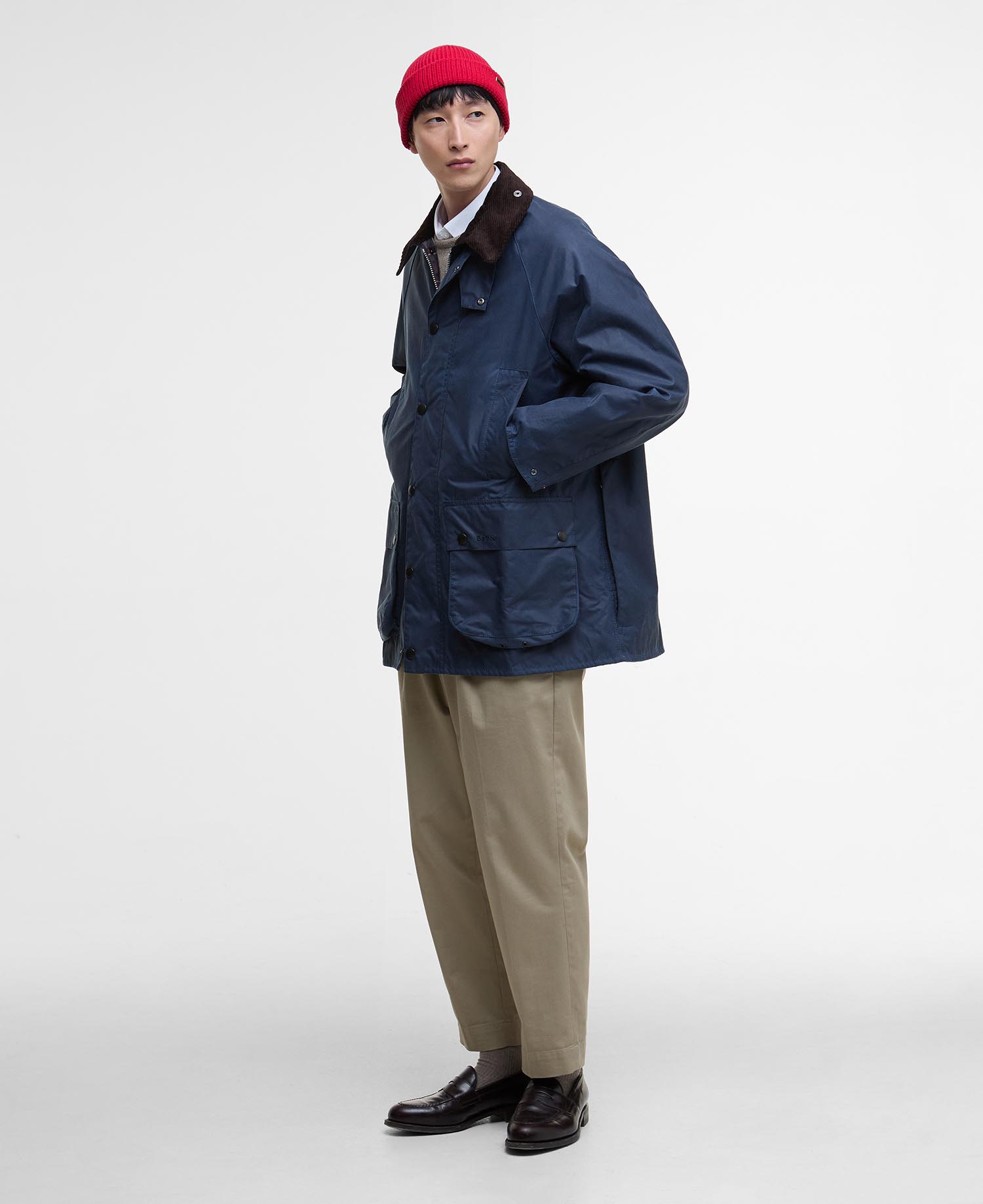 Oversized Beaufort Waxed Jacket image number 1