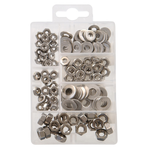 Stainless Steel Nuts and Washers Kit Small