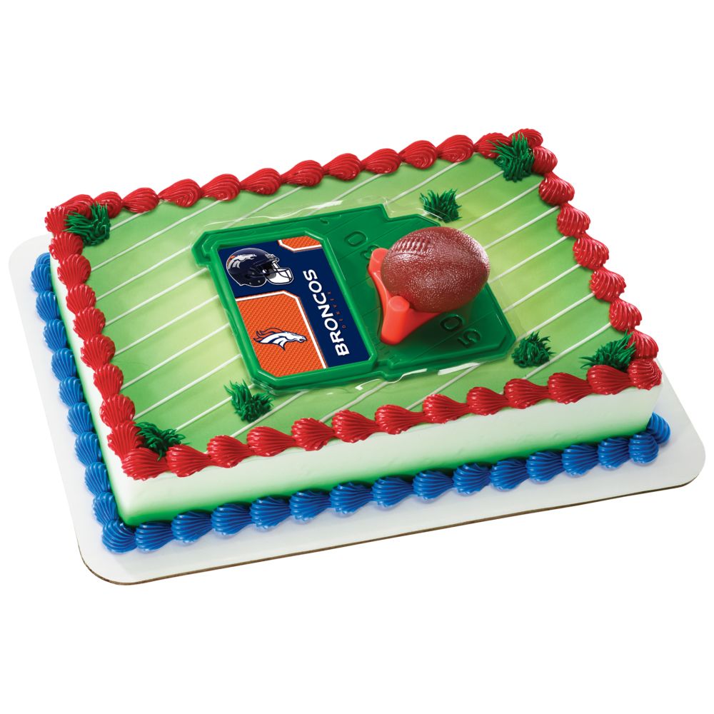 Image Cake NFL Denver Broncos Football & Tee