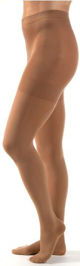 Jobst® Relief Compression Stockings, Waist High, Large, Beige, Closed Toe