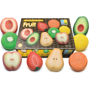 Fruit Sensory Play Stones, Set of 8