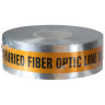 3 in. x 1000 ft. Orange Detectable Tape (Caution Buried Fiber Optic Line Below)