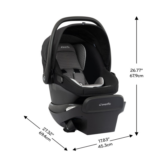 Revolve180 LiteMax NXT Rotational Infant Car Seat - Support Specifications