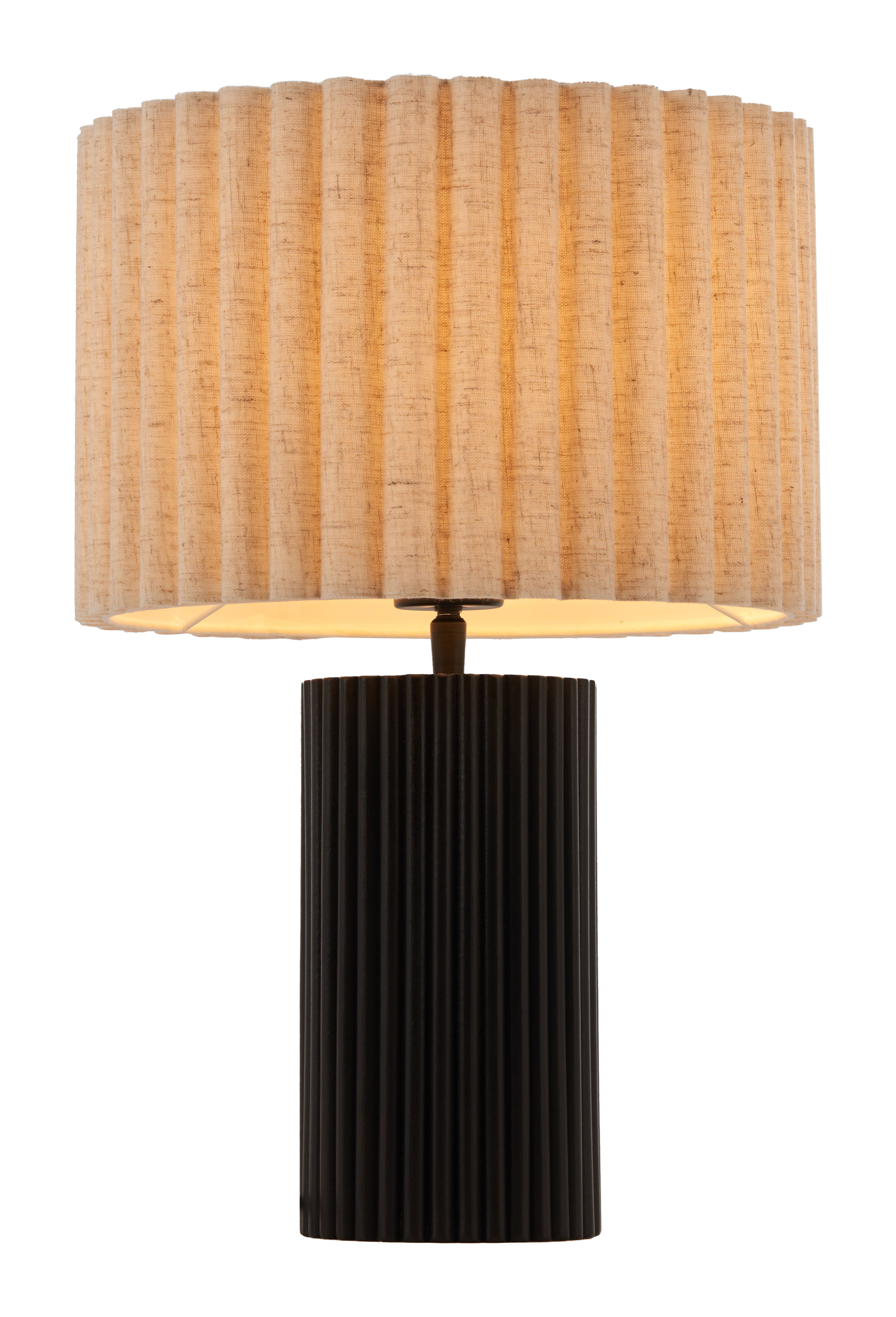 Aurora Table Lamp Beige & Black product image