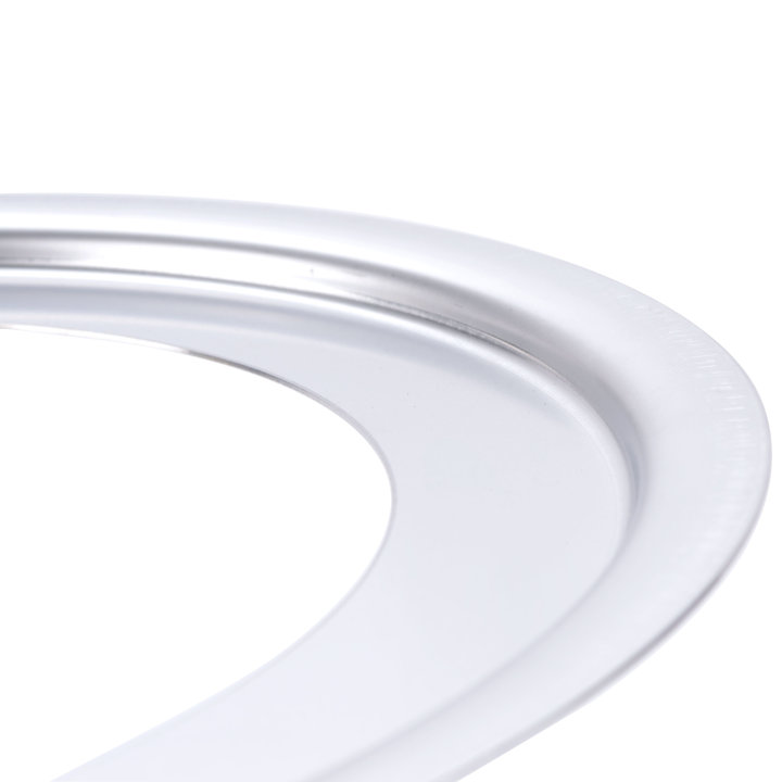 4-quart inset adapter ring in stainless steel for 7-quart well