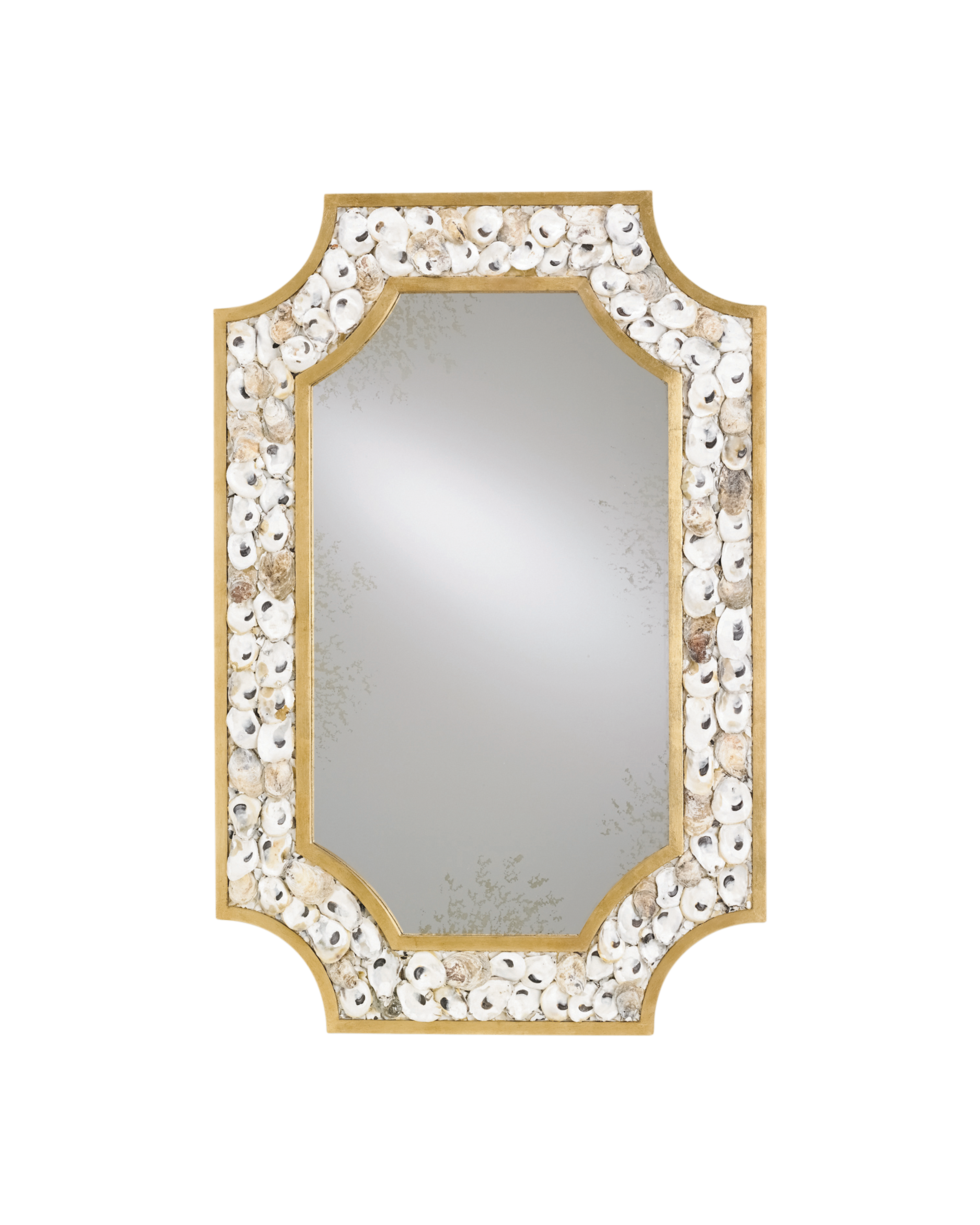 Margate Rectangular Oyster Shell Mirror