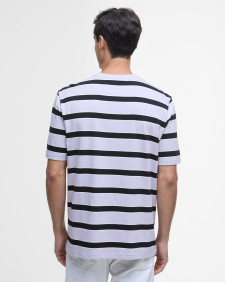 Luca Striped T-Shirt Thistle