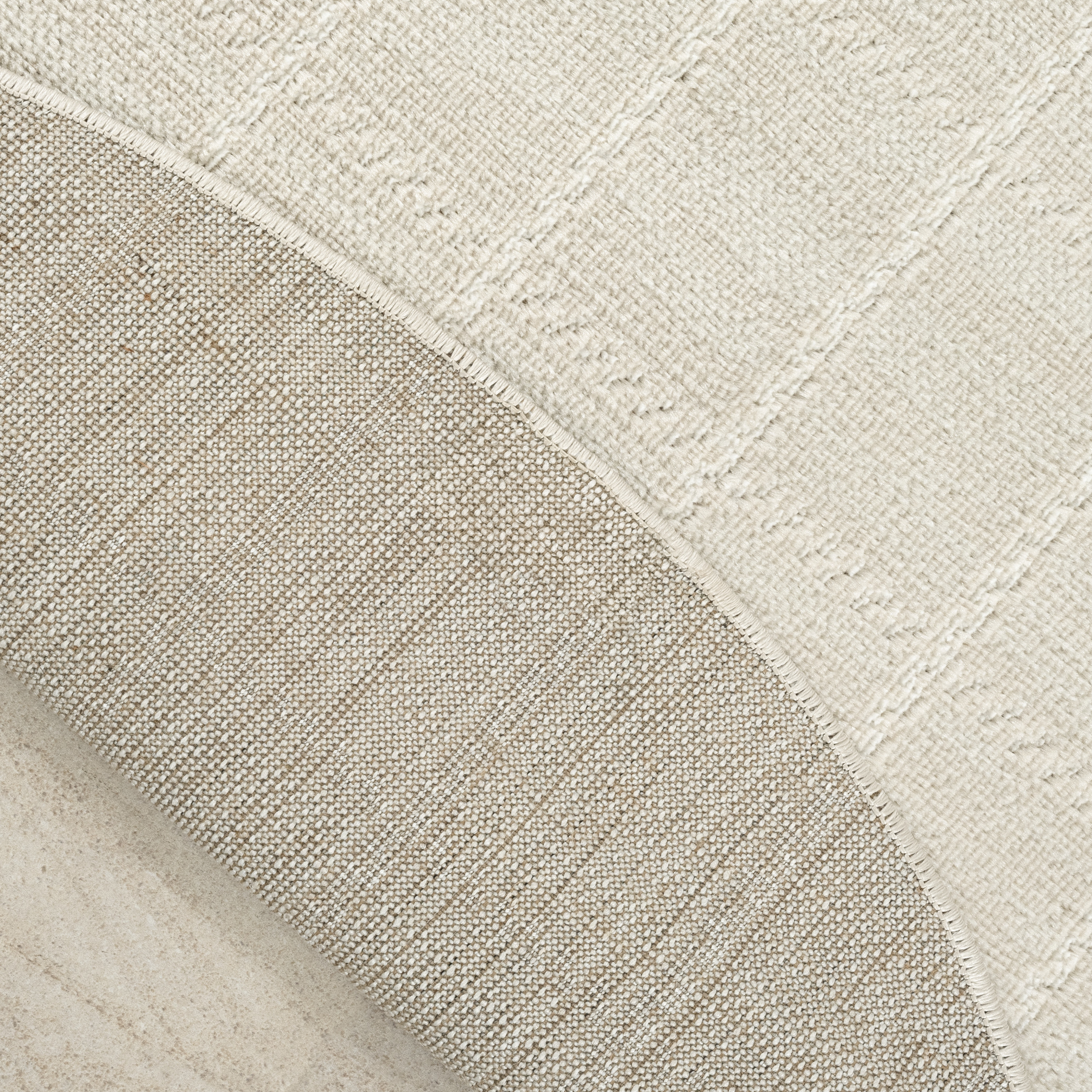 Nourison Serenity Home 8' x Round Ivory Modern Indoor Rug
