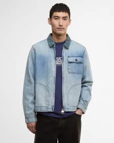 Meteor Washed Denim Overshirt 