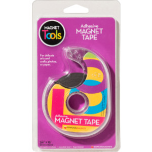 Magnet Tape in Dispenser, 3/4" x 25'