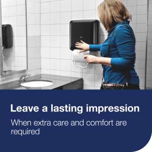 Tork, H1 Matic Elevation, Electronic Roll Towel Dispenser, Black