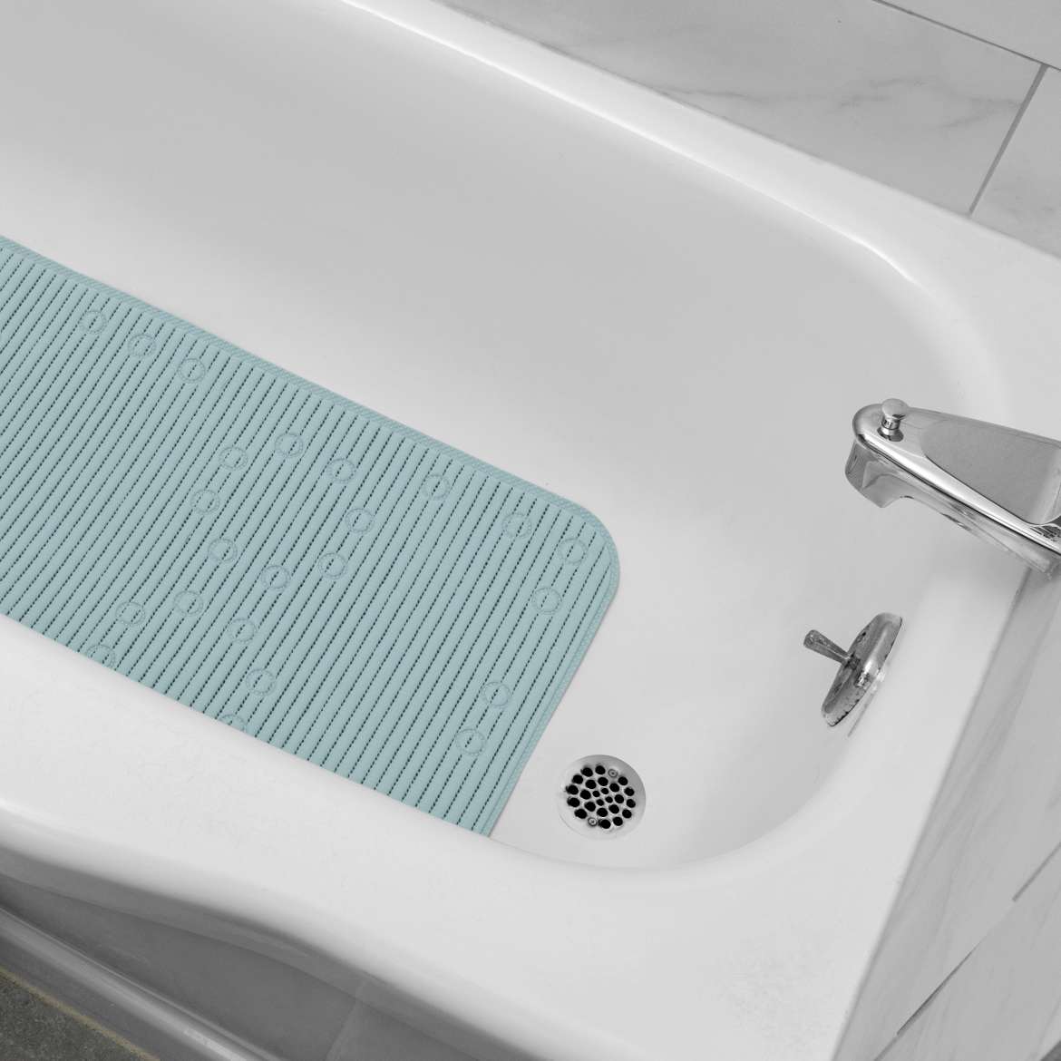 Cushioned Bath Mat Sky Blue | Duck Brand