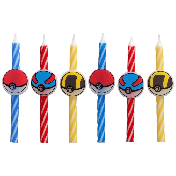 Pokémon Poké Ball Icon Licensed Candles