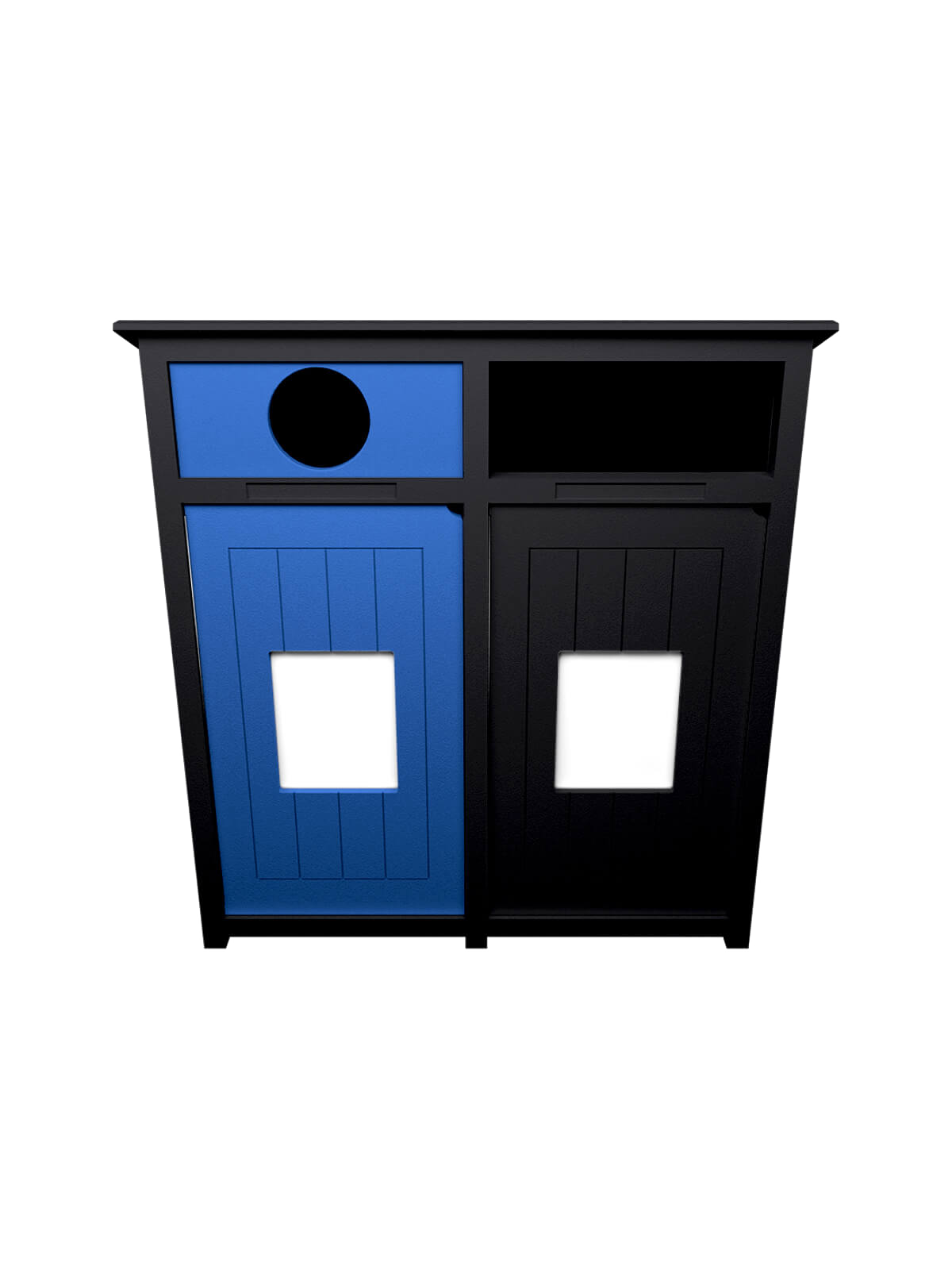 AURA – Double – Unit – Circle-Full – Black-Blue