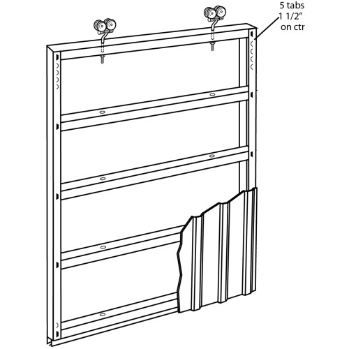Hillman Door Frame Kits 4' x 8'