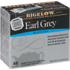 Earl Grey Tea 40 Count - Case of 6 boxes - total of 240 teabags