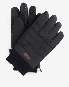 Banff Quilted Gloves Classic Black