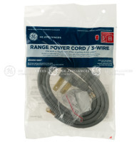 5' 40amp 3 wire range cord &mdash; Model #: WX09X10007