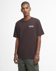 Thornley Relaxed Graphic T-Shirt Bitter Chocolate