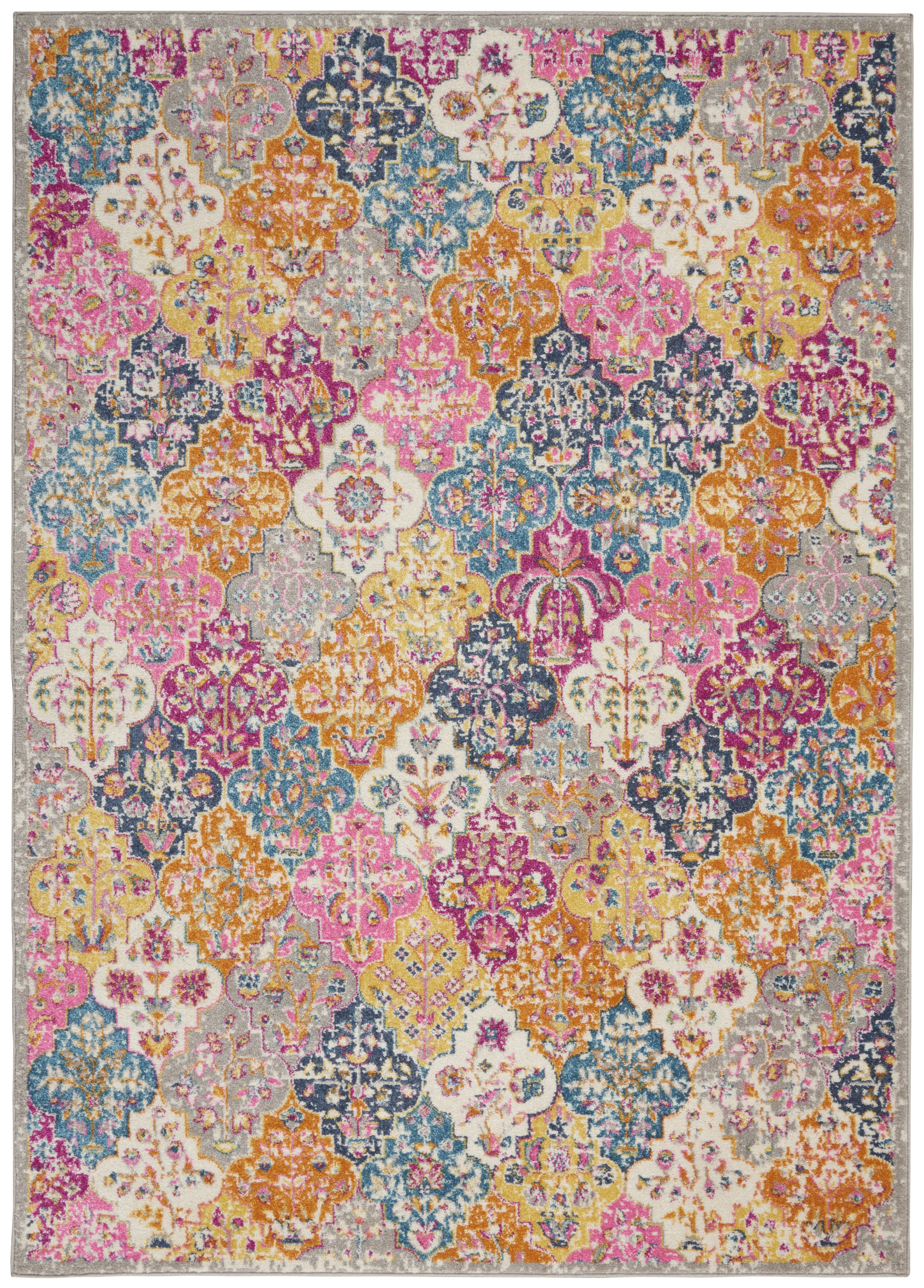 Nourison Passion 5'3" x 7'3" Multicolor Bohemian Indoor Rug