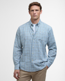 Durand Regular Long-Sleeved Shirt Brook Blue