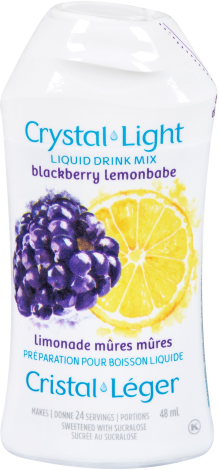 CRYSTAL LIGHT LIQUID DRINK MIX BLACKBERRY LEMONBABE
