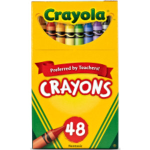 Crayons, Regular Size, 48 Count