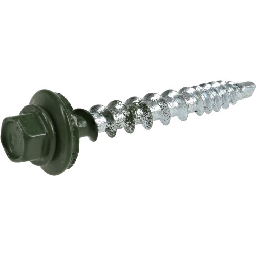 Power Pro Evergreen SelfDrilling MetaltoWood Roofing Screws (10 x 1