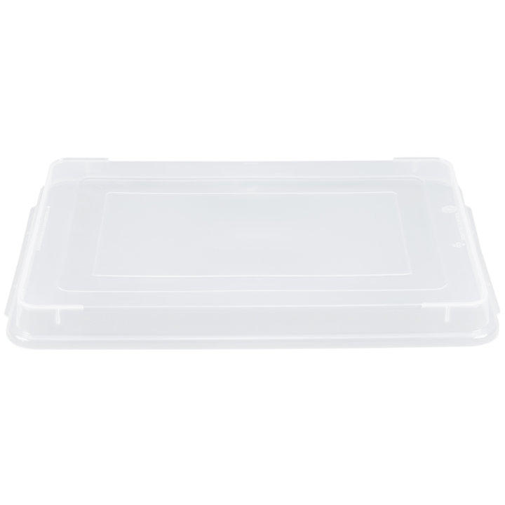 Half-size clear sheet pan cover