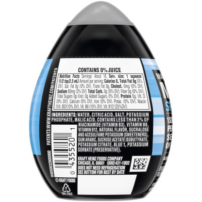 MiO Sport Berry Blast Liquid Water Enhancer with Electrolytes & B Vitamins, 1.62 fl oz Bottle