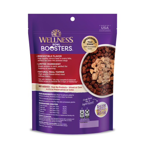 Wellness Bowl Boosters BARE Beef