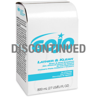 GOJO® Lather & Klean Body & Hair Shampoo - DISCONTINUED