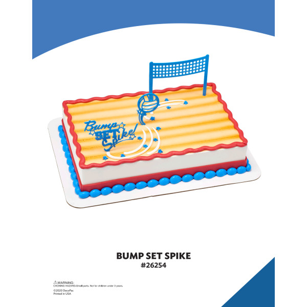 Bump, Set, Spike The Magic of Cakes® Icing Only Page