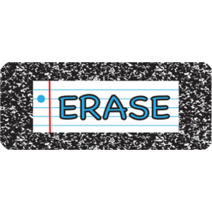 Composition Magnetic Whiteboard Eraser, 2" x 5"
